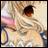 A pixelated anime-style character face with visible eye and hair details on the left, next to stylized text reading "Anime IM" above smaller text "c0m" on a black background.