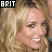 Britney Spears and Justin Timberlake appear in a four- with text labels, showing slight facial expression differences between