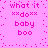 Pixelated pink background with repeated text phrases and decorative dots arranged in a pattern