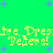 Green background with blue stars and yellow pixelated text repeating 'Dream, Dream, Believe! Believe!' in two