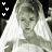 A bride in a white veil and dress appears across six with changing heart symbols above her head
