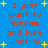 Blue background with red text repeating 'I just want to scream and lose Control' surrounded by yellow starbursts.
