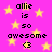 Pixelated text and symbols on a bright pink background with yellow stars, featuring repeated phrases and a heart symbol.