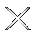 12 grayscale icons featuring X-shaped, starburst, and cross designs with varying sizes and animation states