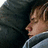 Pixelated image of a person resting their head on a dark surface with yellow text reading "Oh yeah... He's that CUTE!" on a black background.