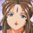 A pixelated anime-style character with brown hair and blue eyes appears on the left side of a contact sheet, while the right side displays text "Anime IM" and "COM" against a black background.