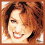 Four pixelated show a person with reddish-brown hair in different facial expressions against white backgrounds