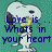 Snoopy character with yellow shirt and white pants on teal background, text changes from 'Love is... Whats in your heart' to 'EVEN FOR SNOOPY'