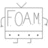 Pixelated icon features a gray TV-like robot with 'FOAM' on screen, red text reading 'Freaks On A Mission', and partial 'Cheaterpant' at bottom.