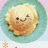 Pixelated circular icon shows a smiling character with light brown hair, brown eyes, and a peach-colored face against a teal background with a pink top edge.