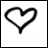 A heart-shaped outline appears, then red 'LOVE' text overlays it, followed by gray 'SICK' text beneath, with black scribbles obscuring parts of the image.