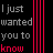 A black background displays text in gray, red, and blue with underlines; the word 'know' is red while other words are gray or blue.
