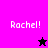 A split-screen animation shows four with 'Rachel!' text and star symbols changing color against pink, purple, black backgrounds
