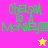 Pixelated green text reads "Chelsie is a Money" on four colored quadrants with star symbols changing between frames.