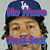 A person wearing a blue cap with white 'LA' logo appears in three ; the top-left has red text 'No More Red Sox' overlaid