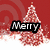 Four- with holiday-themed icons: red Christmas tree, snowman, bells, and candy cane heart. Text overlays read 'Merry', 'Christmas', 'From', and 'Alexandra535'