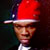 Static pixelated icon of a person wearing a red and blue hat with white trim, visible face showing neutral expression, dark background.