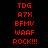 Red pixelated text on black background with white rectangular highlights in three , displaying repeated phrases