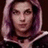 Pixelated image of a person with light purple hair in a hooded garment, next to pink text reading "Don't Call Me" and "Hymphadora" on dark blue and gray backgrounds.