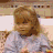 Animated contact sheet showing a young girl with blonde hair in four frames, with a blue text box displaying "Michelle Tanner" over the bottom-right frame.
