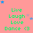 A static image with a pink background displays repeated text and star symbols in green, blue, and purple.
