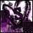 Animated icon with purple and white smoke-like background, 'PS' text in dark outline, and flickering pink 'LOVE YOU' text at bottom.