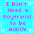 A static image with cyan background and white snowflake borders displaying repeated pink text "I Don't Need a Boyfriend to be HAPPY" in pixelated font.