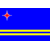 Static 50x50 pixel icon with blue background, red and purple cross symbol in top-left, three horizontal yellow stripes bordered by gray lines at bottom.