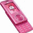 A pink flip phone icon with a white background and pixelated text reading 'U know what the scariest thing is? No phones! SCARY!' in purple