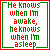 Pixelated Santa Claus with white beard and red hat, next to green Christmas tree; two text in red-green pixel font bordered by green frame on white background