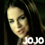 A 2x2 contact sheet of three animated frames showing a woman with long dark hair in different poses and expressions, with text overlays "JOJO" and "ROCKS" on two frames.