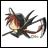 A 48x48 pixel animated buddy icon featuring a stylized anime character with spiky brown hair and yellow eyes, alongside text reading "Anime IM" and "COM" on a black background.