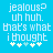 Pixelated text on a blue background with five small star-like symbols below the text.