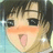 A pixelated anime-style character with brown hair and large black eyes appears on the left side of a contact sheet, while the right side displays text "Anime IM" above "COM" in white stylized font against a black background.