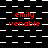 Red text 'emily venable' repeated over black-and-white checkered and striped backgrounds with varying patterns.