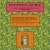 A static image with three horizontal rectangular sections on a green pixelated background, featuring pink and orange text-like elements.