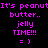 Pixelated text animation on black background with red highlight boxes over specific words in each frame.