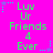 A bright pink background displays repeating green text 'Luv Ur Friends 4 Ever' with blue and purple star accents, arranged in a pattern