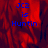 Blue pixelated text 'JC2 is Huntin' on a red and dark red gradient background with a gray on the right