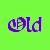 Four quadrant displays text and pixel art: 'Old' on green, astronaut in frame on purple, same astronaut on green, 'School' on purple