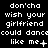Pixelated text repeats across a black background with varying punctuation at the end of each phrase.