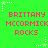 Green background with repeated pink text "BRITTANY McCORMICK ROCKS" and white star-shaped pixel decorations.