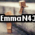 A pixelated character with a blocky brown head and body stands in various outdoor scenes, sometimes holding an object.