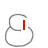 A snowman icon with text overlays showing sequential animation frames: 'I', 'can't', 'wait', 'for...', and 'SNOW!!!' in red and green pixelated fonts.