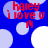Blue background with light purple and white circles; red text 'haley i love u' repeated across the image.