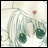 A 48x48 pixel buddy icon featuring a close-up of an anime-style character's face with green eyes and light hair, alongside text reading "Anime IM" on a black background.