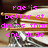 Pixelated image with pink text overlay reading 'roe is better at drums than any dude' over a blurred background of what appears to be musical instruments.