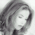 A grayscale pixelated portrait of a person with long hair on the left, next to green text reading 'Original Icons .com' on a dark background.