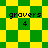 Green and yellow checkered pattern with "gravers" text above the number 4, displayed in four distinct layouts across observations