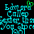 Pixelated cyan text on black background with green heart symbol above 'Edm' in left section; repeated layout across two side-by-side sections.